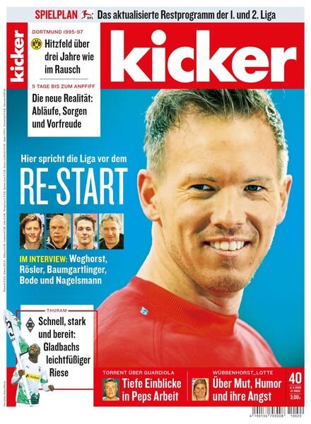 Kicker – 11 Mai 2020 Cover