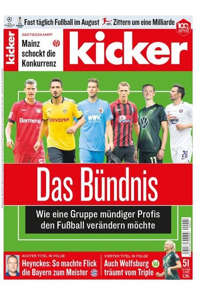 Kicker – 18 Juni 2020 Cover