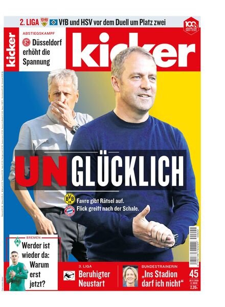 Kicker – 28 Mai 2020 Cover