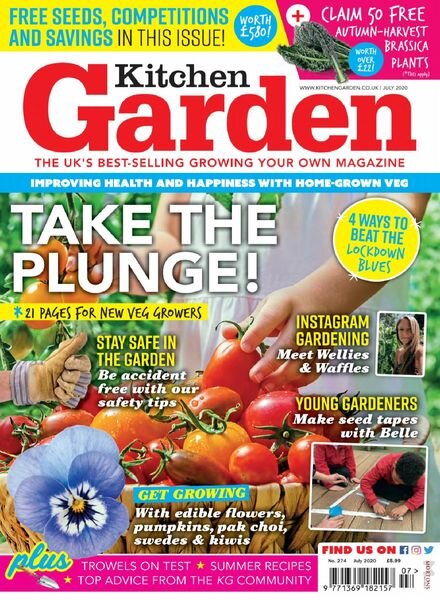 Kitchen Garden – July 2020 Cover