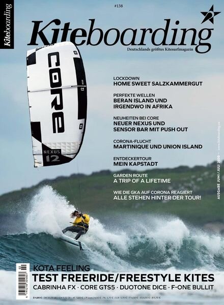 Kiteboarding – 05 Juni 2020 Cover