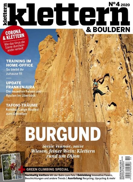 Klettern – Nr.4 2020 Cover