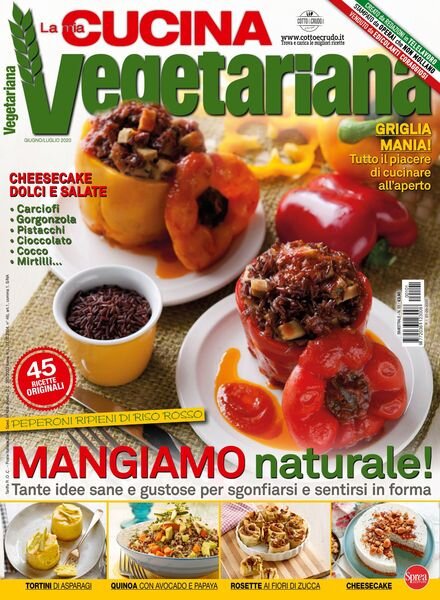 La Mia Cucina Vegetariana – giugno 2020 Cover