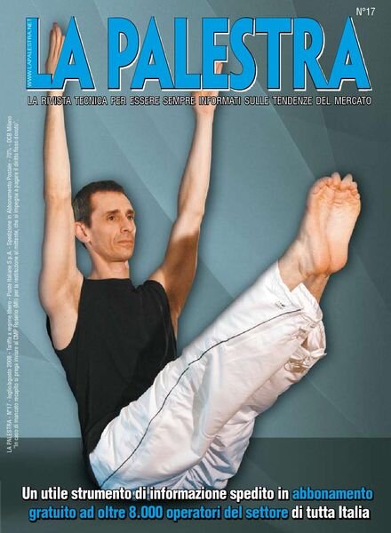 La Palestra – Luglio-Agosto 2008 Cover