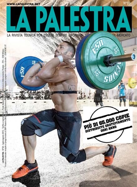 La Palestra – Luglio-Agosto 2015 Cover