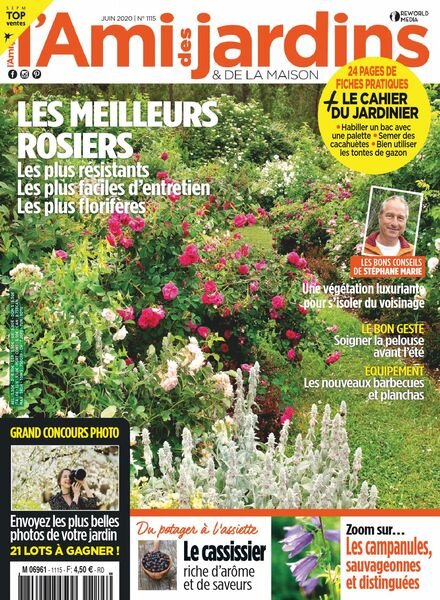 L’Ami des Jardins – juin 2020 Cover