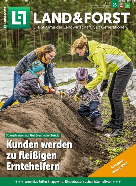 Land & Forst Weser Ems – 03 Juni 2020 Cover