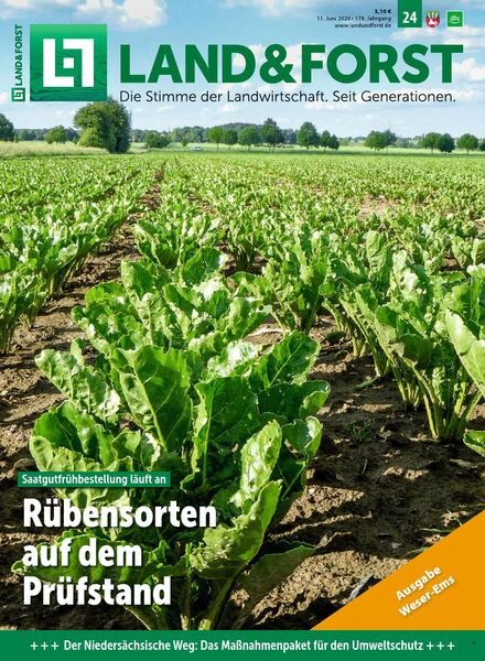 Land & Forst Weser Ems – 09 Juni 2020 Cover