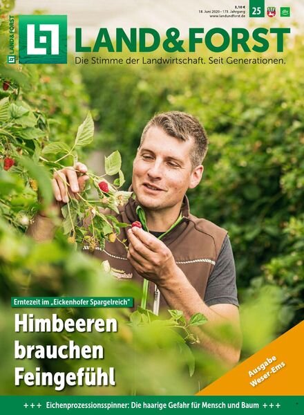 Land & Forst Weser Ems – 16 Juni 2020 Cover