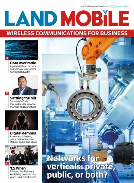 Land Mobile – April 2019 Cover