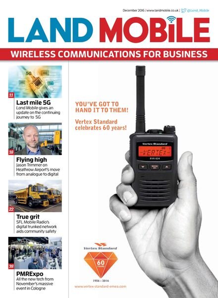 Land Mobile – December 2016 Cover