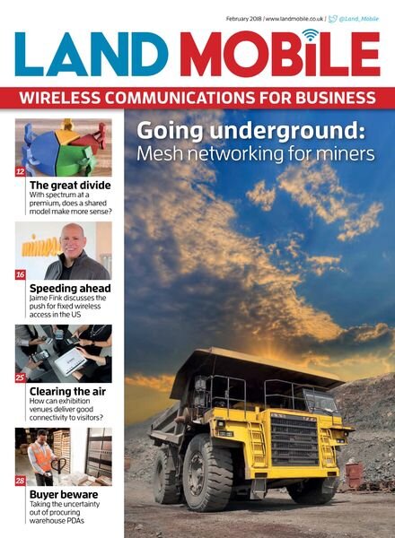Land Mobile – February 2018 Cover