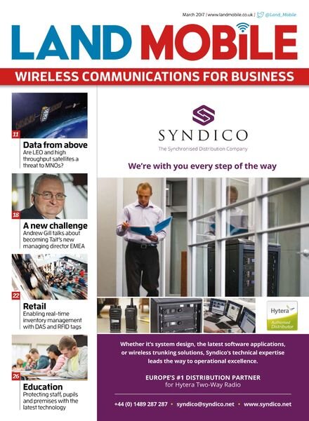 Land Mobile – March 2017 Cover