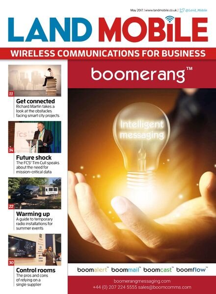 Land Mobile – May 2017 Cover