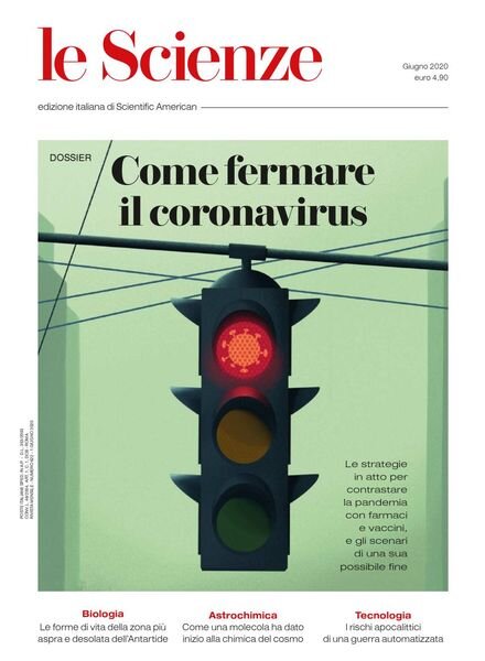Le Scienze – giugno 2020 Cover