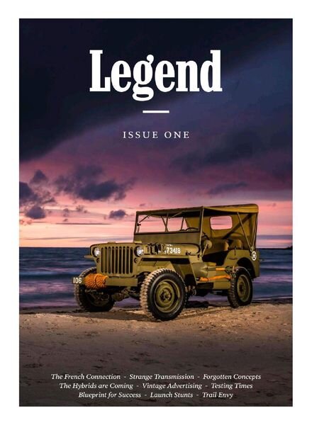 Legend Magazine – Issue 1, 2020 Cover