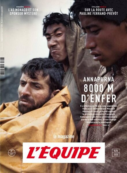 L’Equipe Magazine – 6 Juin 2020 Cover