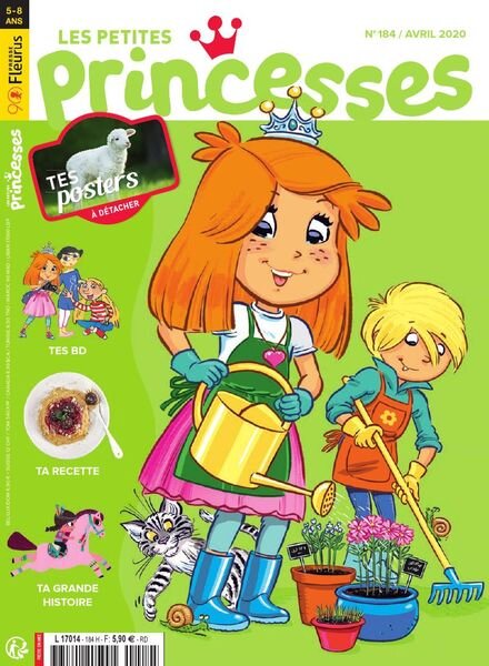 Les P’tites Princesses – avril 2020 Cover