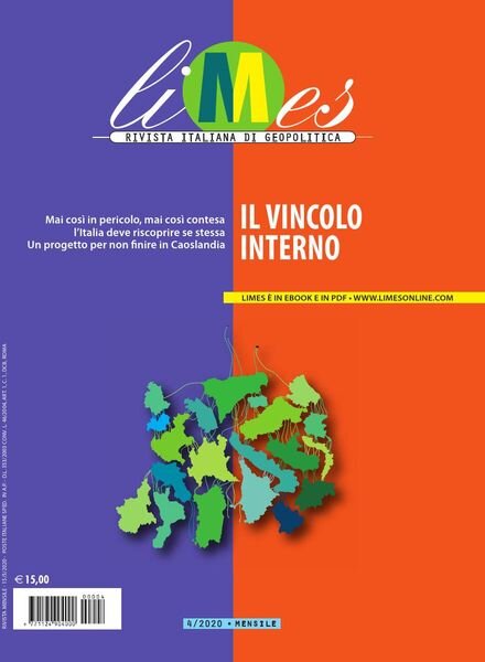 Limes – aprile 2020 Cover