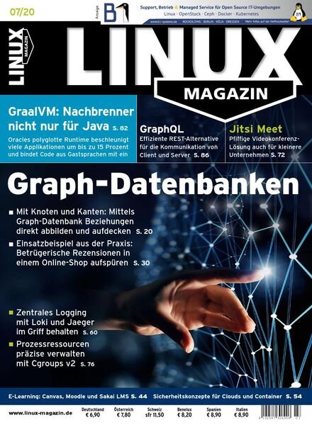 Linux-Magazin – Juli 2020 Cover