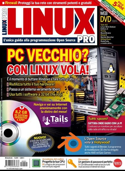 Linux Pro – giugno 2020 Cover