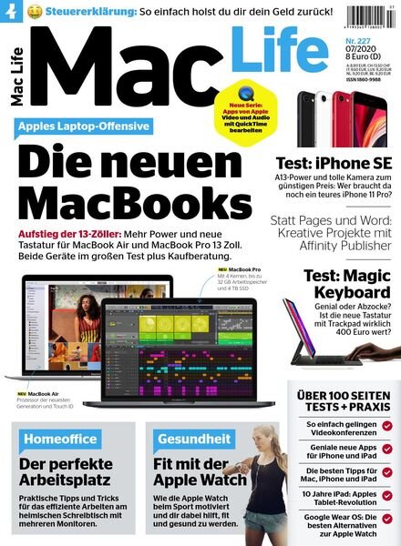 Mac Life Germany – Juli 2020 Cover