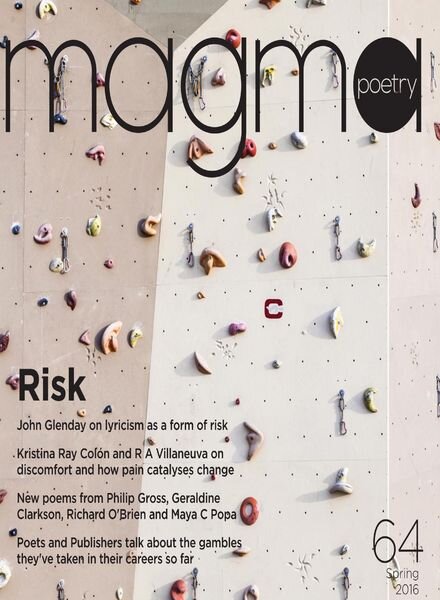 Magma Poetry – 64 Risk Cover