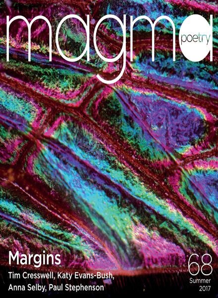 Magma Poetry – 68 Margins Cover