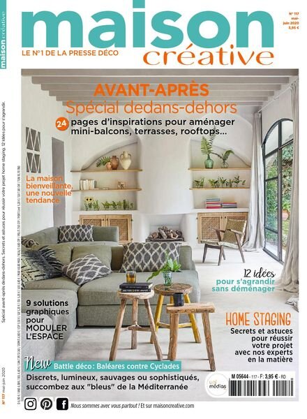 Maison Creative – mai-juin 2020 Cover