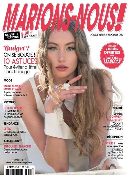 Marions-Nous ! – Juin 2019 Cover
