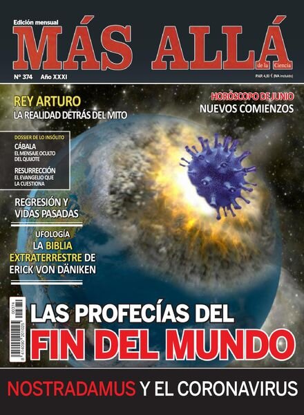 Mas Alla – junio 2020 Cover