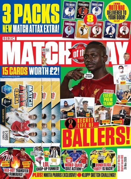 Match of the Day – 26 May 2020 Cover