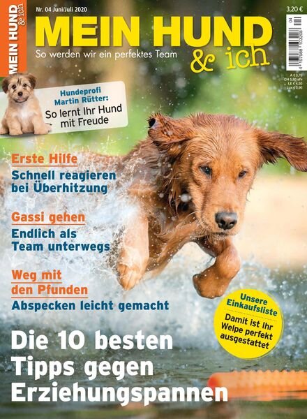 Mein Hund und ich – 17 Juni 2020 Cover