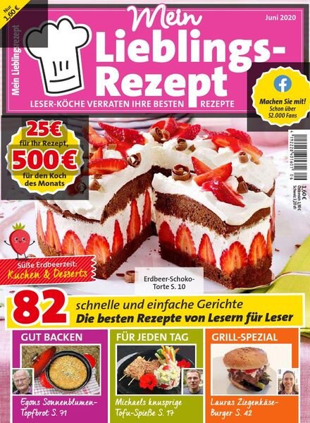 Mein Lieblingsrezept – Juni 2020 Cover