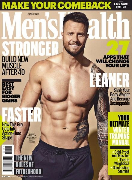 Men’s Health South Africa – June 2020 Cover
