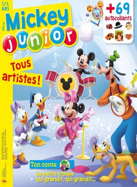 Mickey Junior – juin 2020 Cover