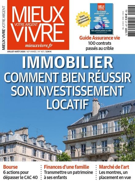 Mieux Vivre Votre Argent – Juillet-Aout 2020 Cover