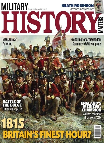 Military History Matters – Issue 109 Cover
