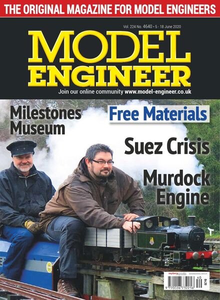 Model Engineer – Issue 4640 – 5 June 2020 Cover