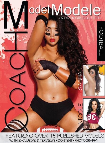 Model Modele – Gridiron Girls 2013 Cover