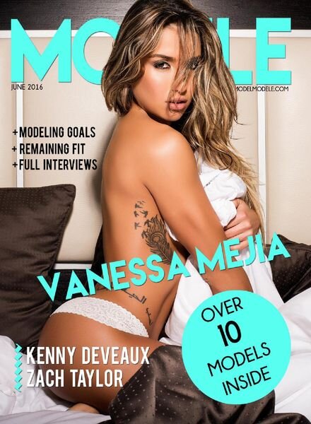 Model Modele – June 2016 Sweat and Tears Cover