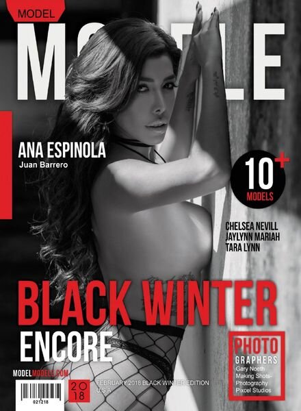 Model Modele Magazine – Black Winter Encore 2018 Cover