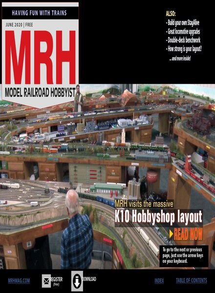Model Railroad Hobbyist – June 2020 Cover