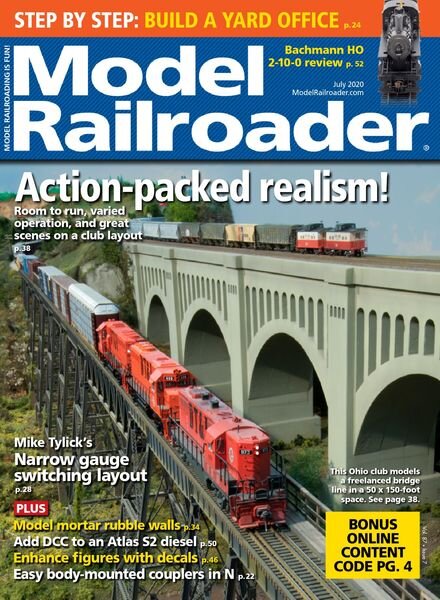 Model Railroader – July 2020 Cover