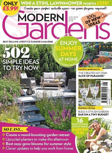 Modern Gardens – June 2020 Cover