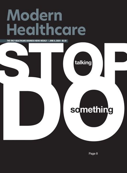 Modern Healthcare – June 08, 2020 Cover