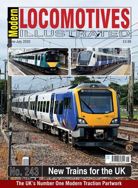 Modern Locomotives Illustrated – Issue 243 – June-July 2020 Cover