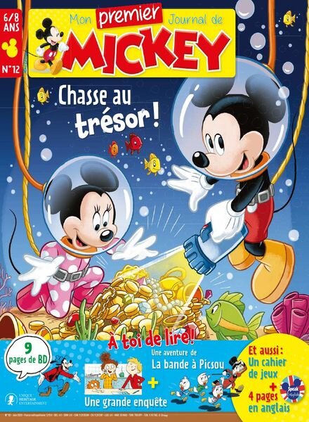 Mon Premier Journal de Mickey – mai 2020 Cover