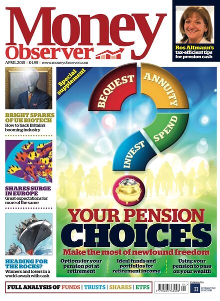 Money Observer – April 2015 Cover