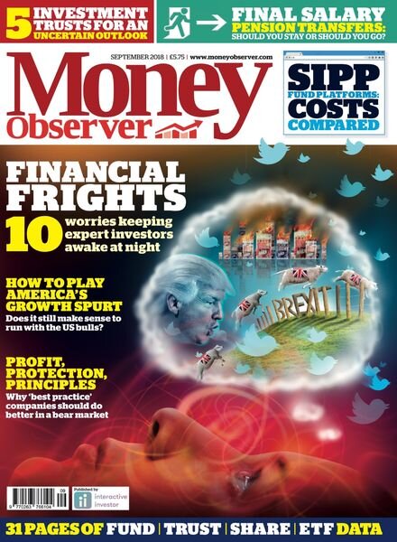 Money Observer – September 2018 Cover